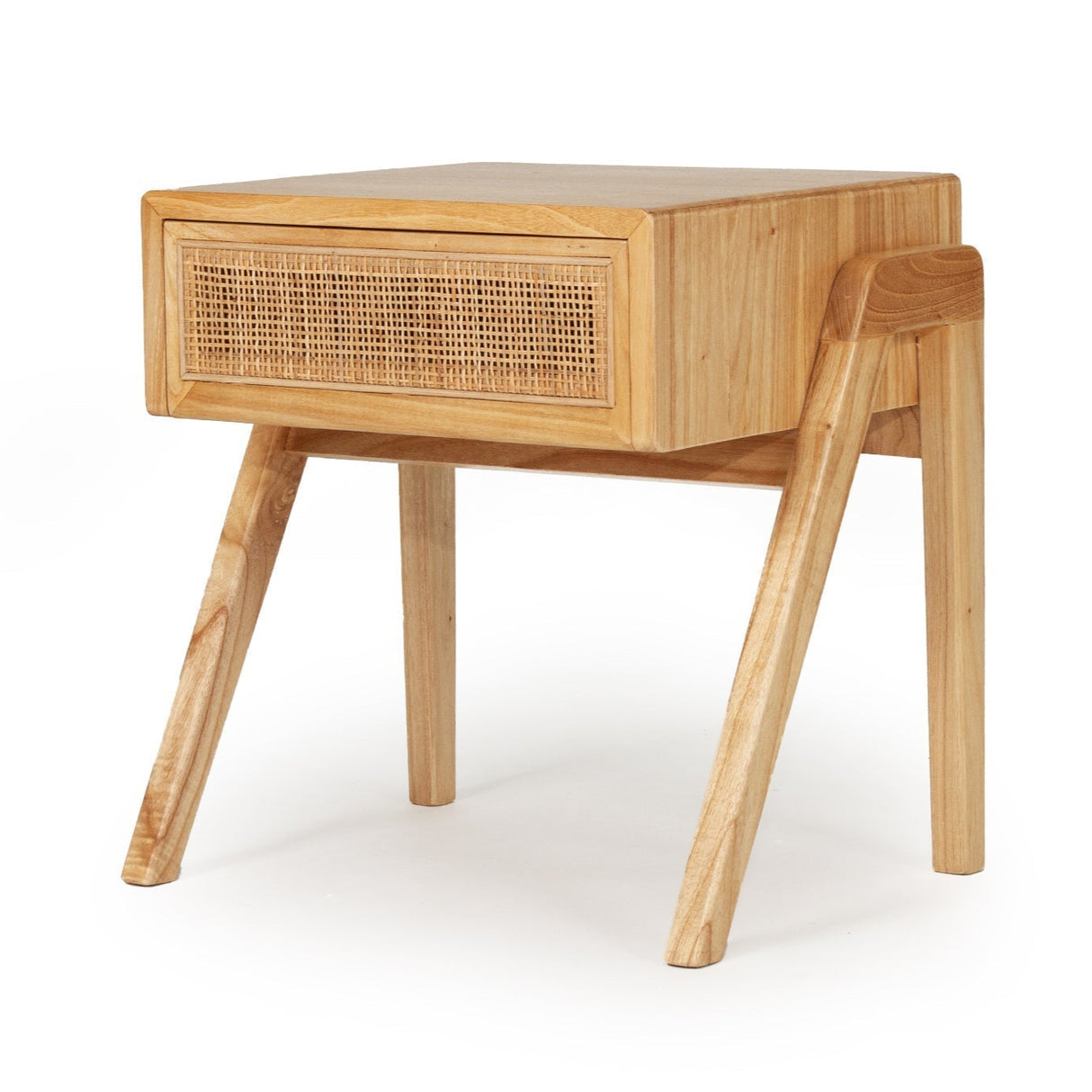 Catalina Cedar Bedside Table - 0.5m