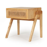 Catalina Cedar Bedside Table - 0.5m