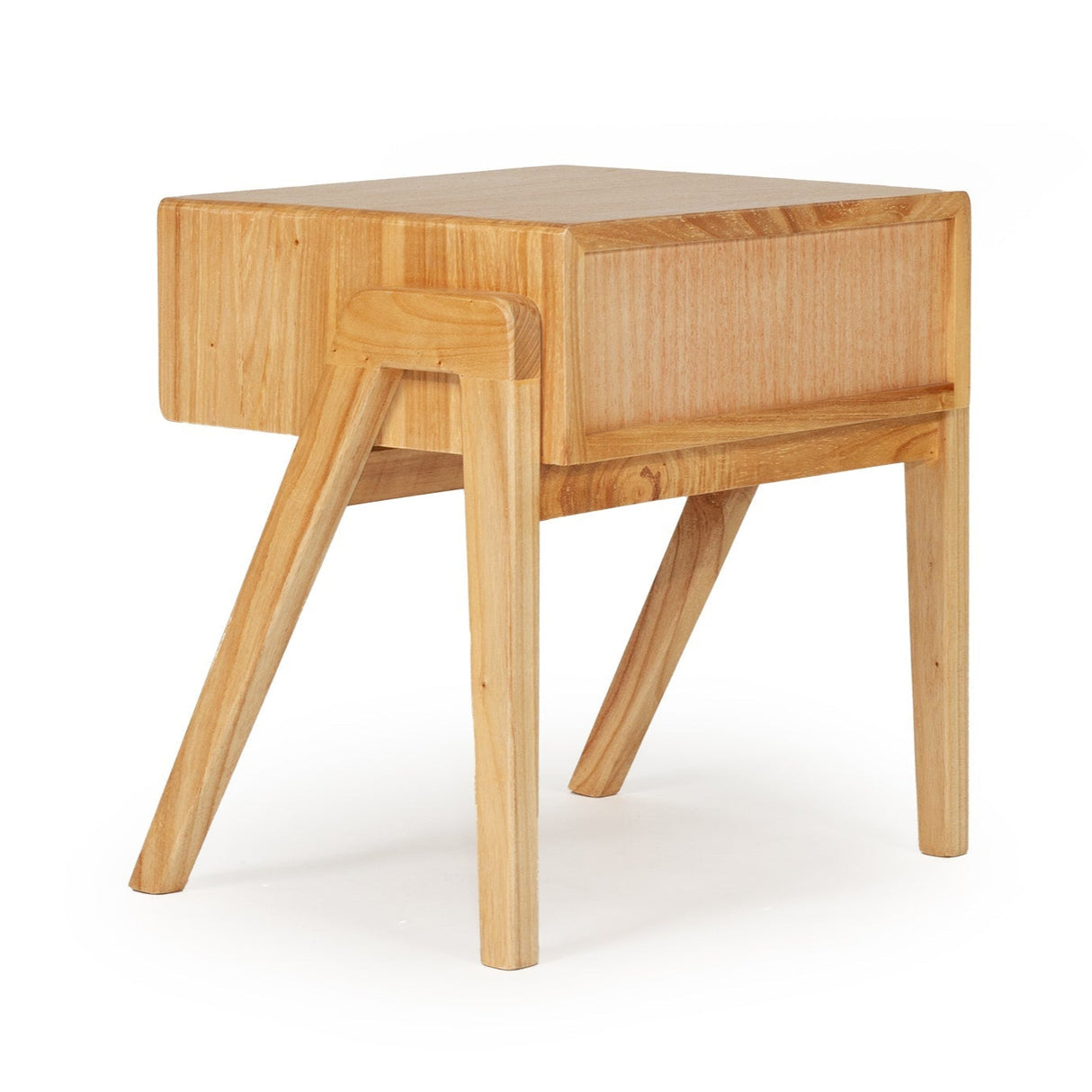 Catalina Cedar Bedside Table - 0.5m