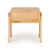 Catalina Cedar Bedside Table - 0.5m