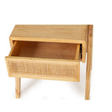 Catalina Cedar Bedside Table - 0.5m