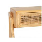 Catalina Cedar Bedside Table - 0.5m