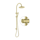 Celine Twin Shower Combo Brushed Gold