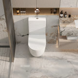 Cera Rimless Back To Wall Toilet Suite (Gloss White)