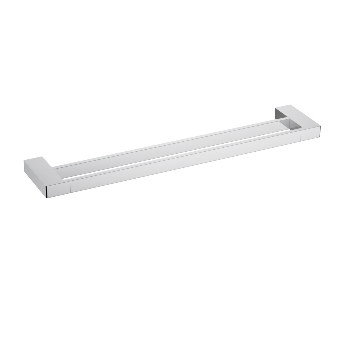 Ceram Double Towel Rail 800 mm Chrome