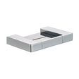 Ceram Soap Holder - Chrome