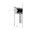 Ceram Wall Mixer Chrome
