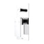 Ceram Wall Mixer with Diverter Chrome