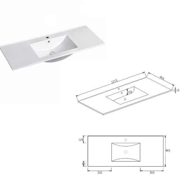 Ceramic Top 1200 Spec Sheet