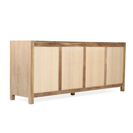 Charleston Four Door Teak Sideboard – Natural 2m