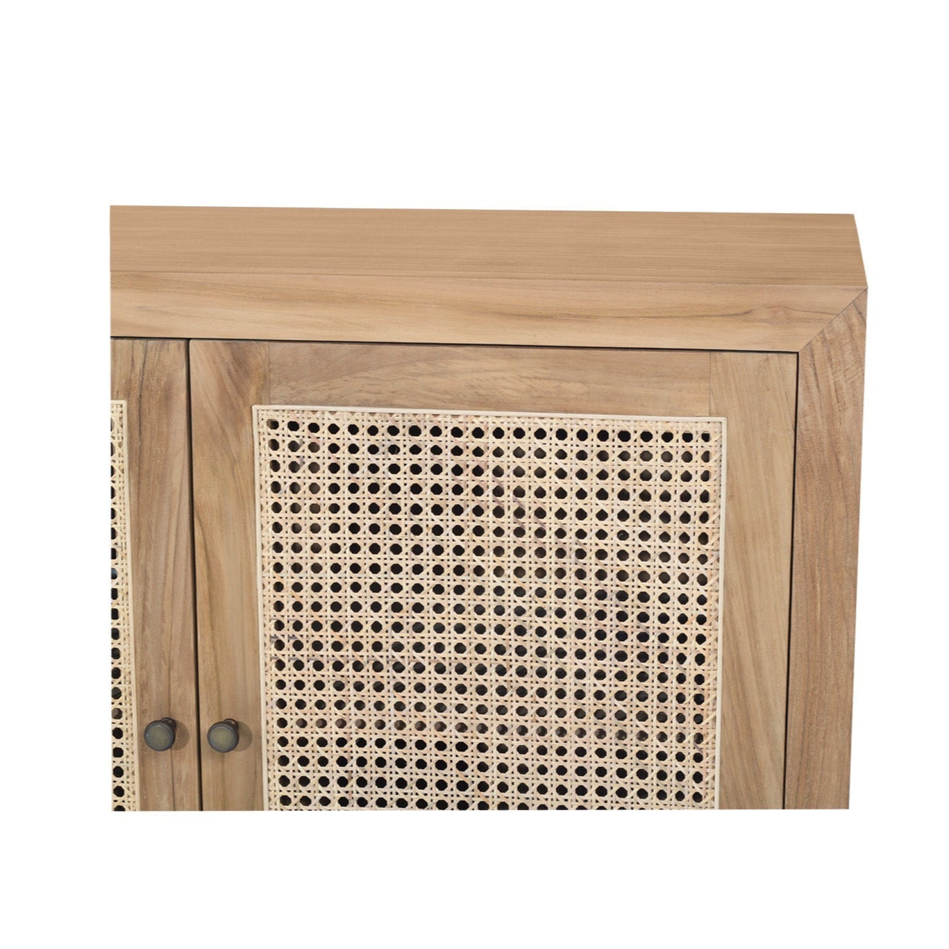 Charleston Four Door Teak Sideboard – Natural 2m