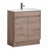 YORK Slim Freestanding Vanity Max Oak 600mm