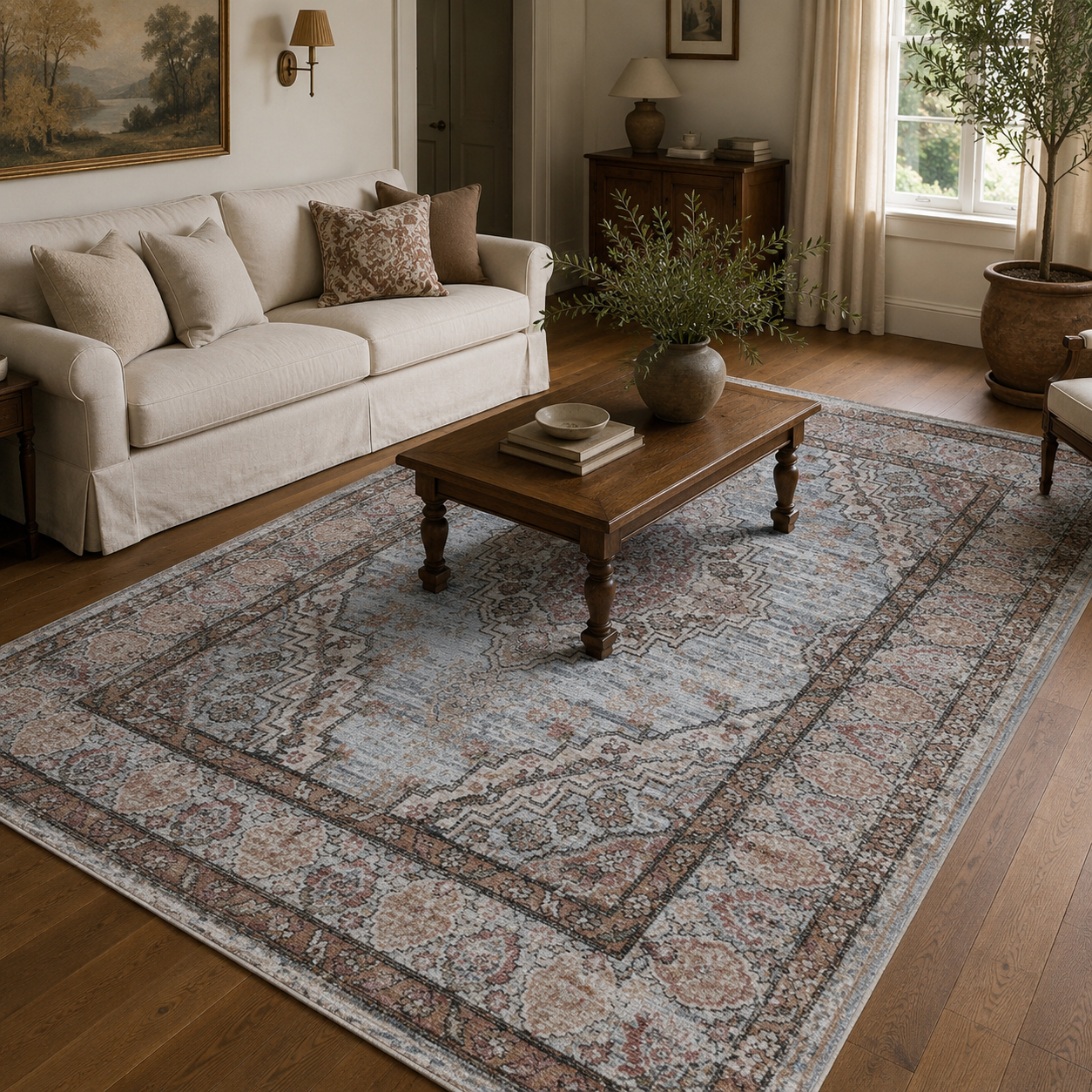 Baile Hampden Vintage Inspired Rug