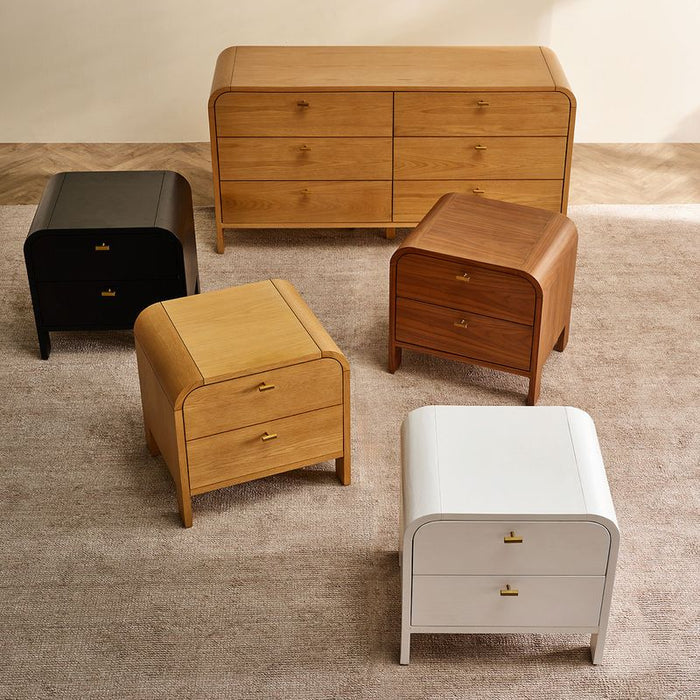 Chisholm Bedside Table - Natural Oak