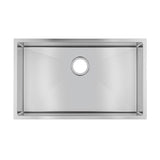 Chrome Stainless Steel Single Bowl Kitchen Sink 762x457x254mm