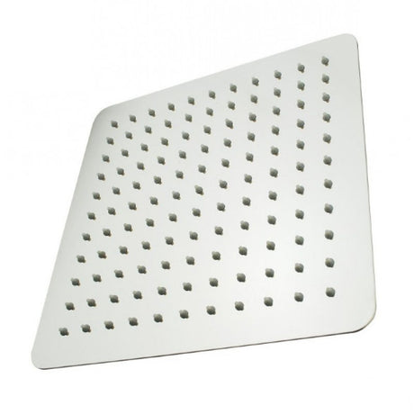 Super Slim Square Rainfall Shower Head 250mm - Chrome