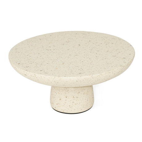 Clara Stone Resin Coffee Table -0.33m
