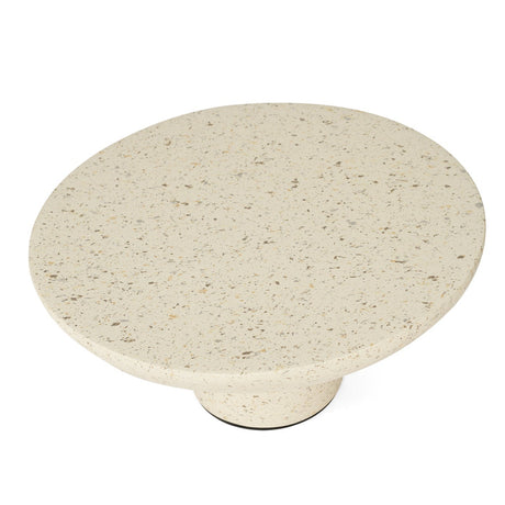 Clara Stone Resin Coffee Table -0.33m