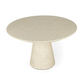 Clara Stone Resin Dining Table – 1.3m
