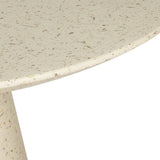 Clara Stone Resin Dining Table – 1.3m