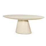 Clara Stone Resin Dining Table – 2.2m