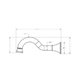 Clasico Goose Neck- Bath Spout