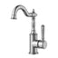 Clasico Goose Neck Standard Handle Basin Mixer - Brushed Nickel