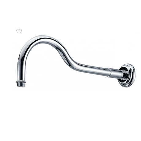 Clasico Goose Neck Wall Shower Arm