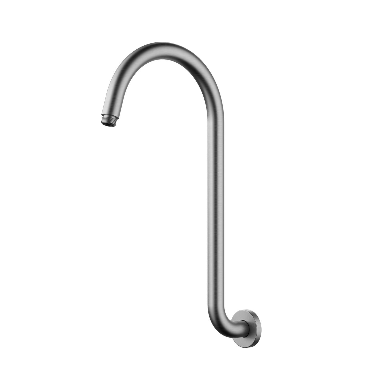 Clasico Gooseneck Shower Arm Brushed  Nickel