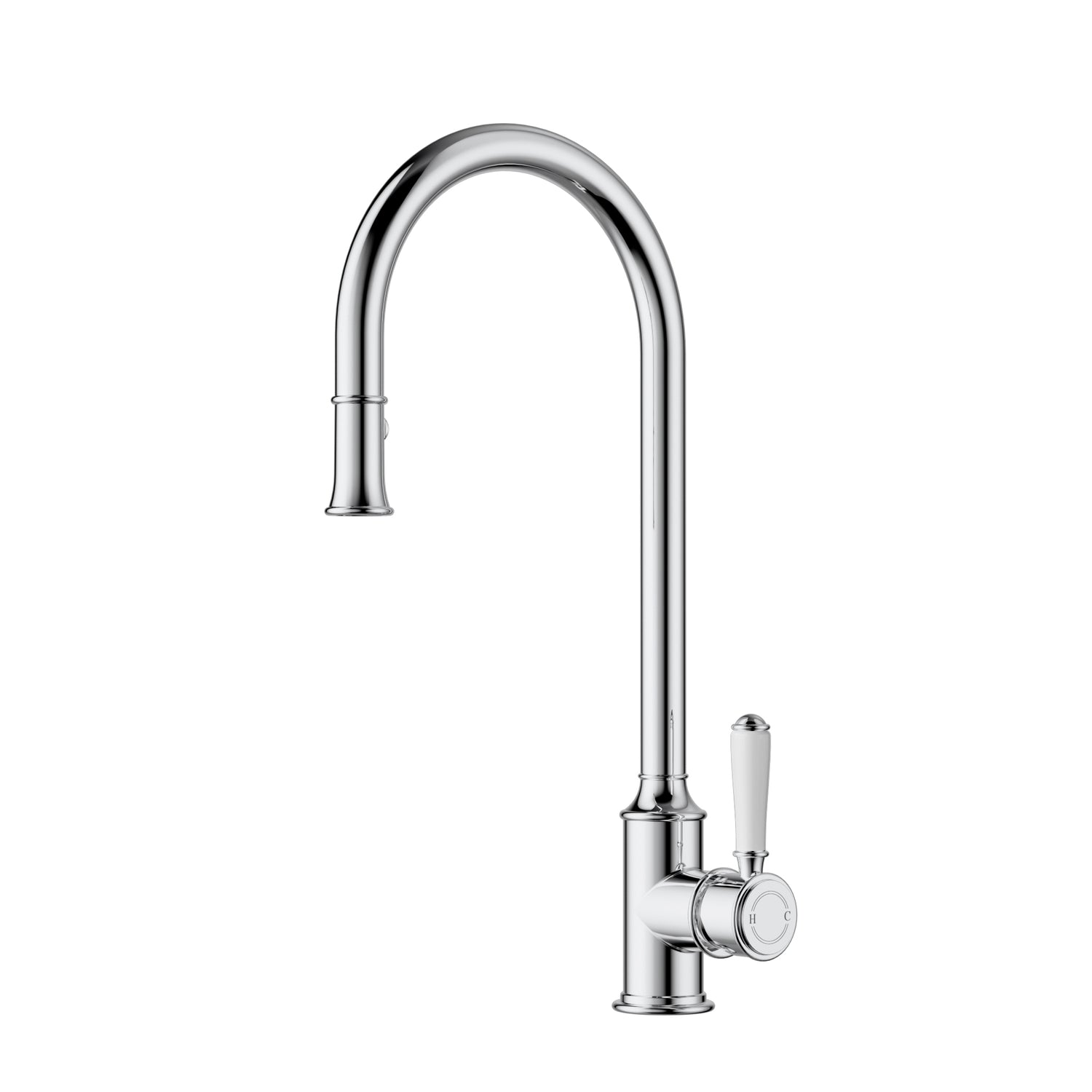 Clasico Pull-out Sink Mixer - Ceramic Handle Chrome