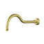 Clasico Shower Arm Horizontal 400mm Brushed Gold