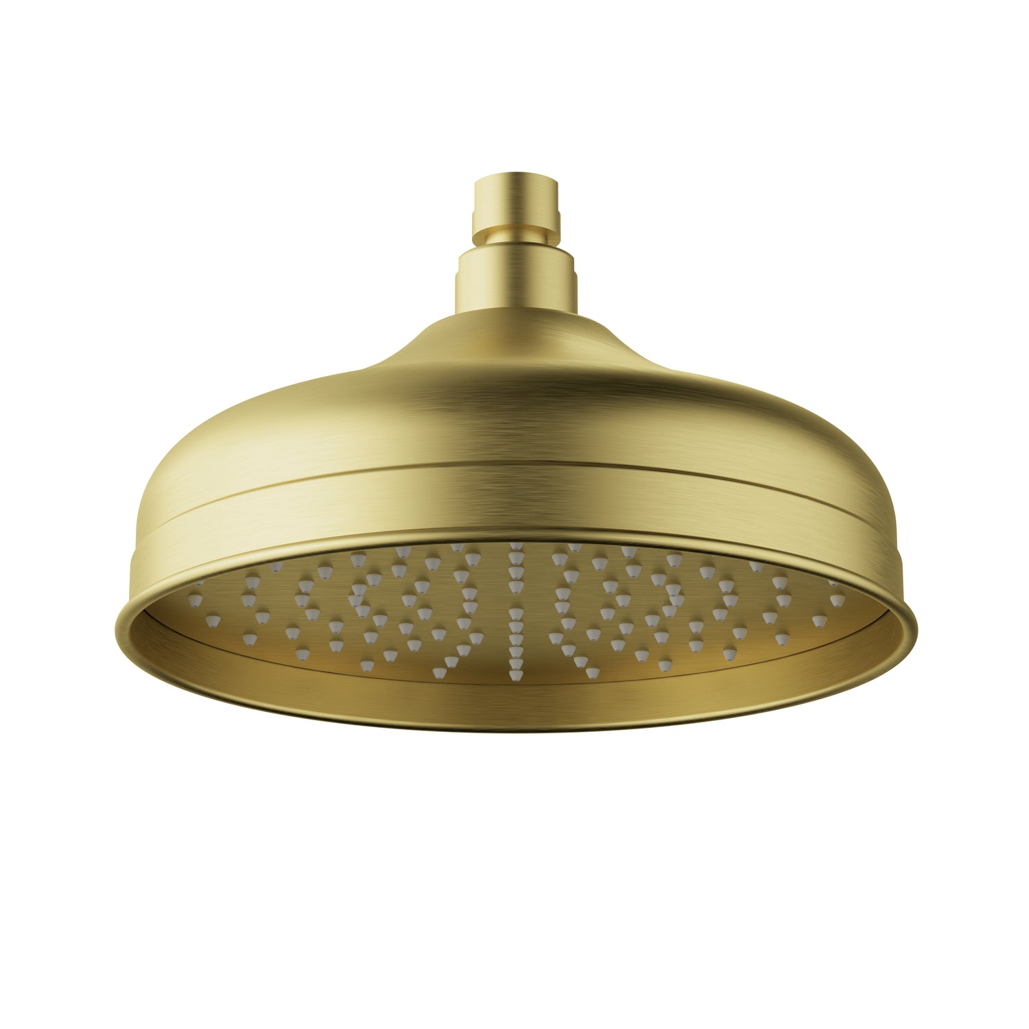 Clasico Shower Head Round 220mm Brushed Gold