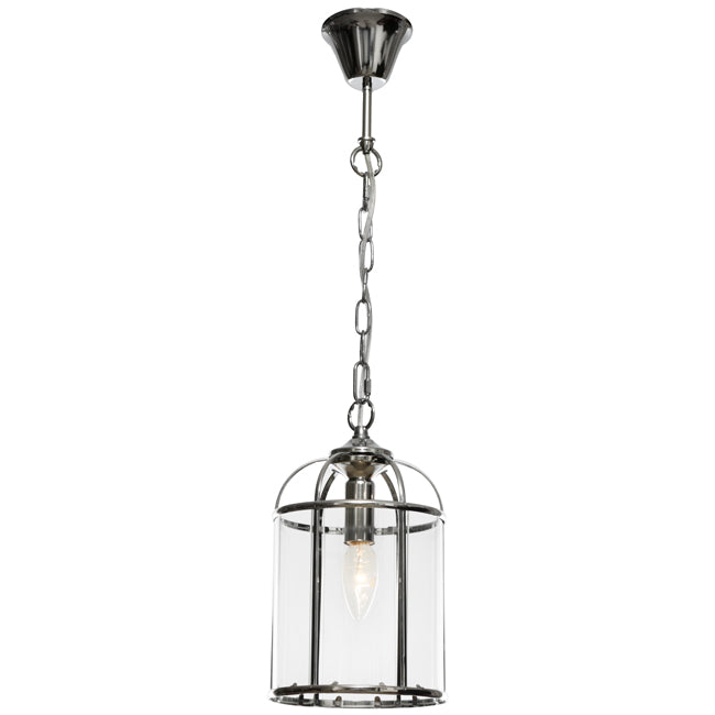 Clovelly 1Lt Pendant Chrome
