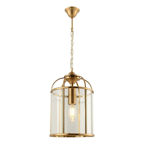 Clovelly 1 Light Pendant Gold