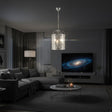Clovelly 3Lt Pendant Chrome