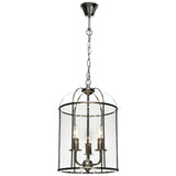 Clovelly 3Lt Pendant Chrome