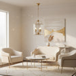 Clovelly 3 Light Pendant Gold
