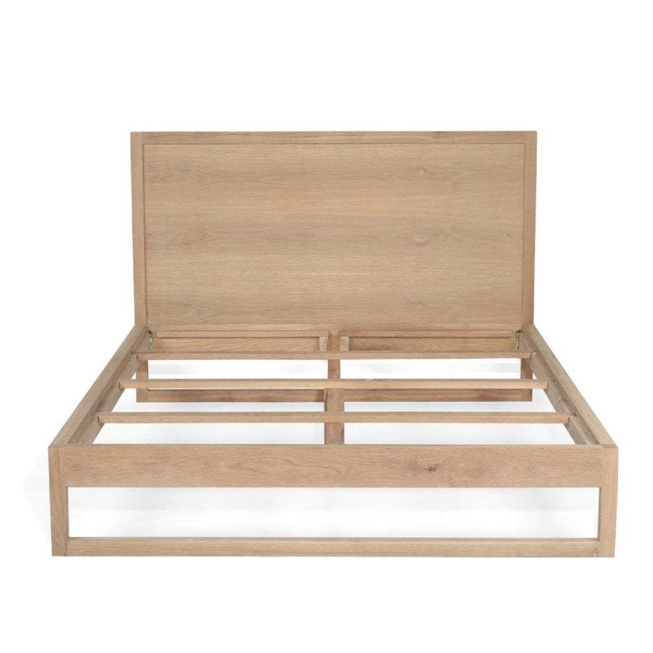 Clover American Oak Bed - King - 1.12m
