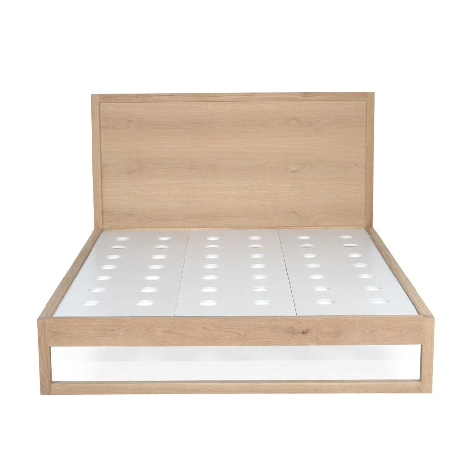 Clover American Oak Bed - King - 1.12m