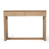 Clover American Oak Console Table – 1.1m