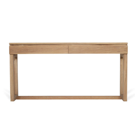 Clover American Oak Console Table – 1.6m