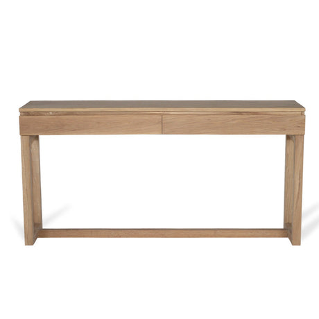 Clover American Oak Console Table – 1.6m