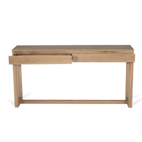 Clover American Oak Console Table – 1.6m