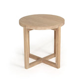 Clover American Oak Side Table – 0.5m