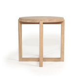 Clover American Oak Side Table – 0.5m