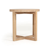 Clover American Oak Side Table – 0.5m