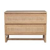Clover Bedside American Oak Table - 0.9m