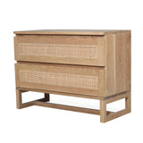 Clover Bedside American Oak Table - 0.9m