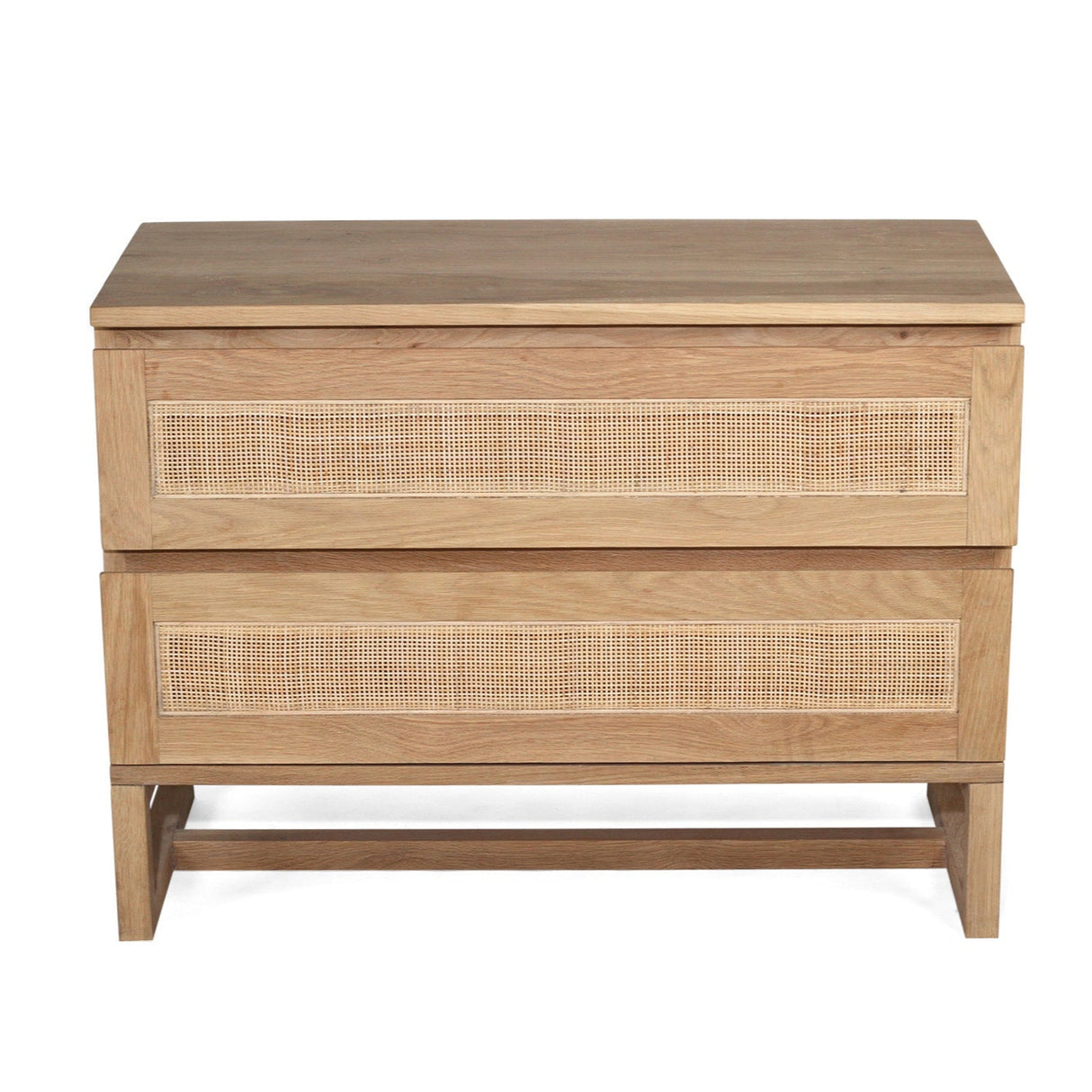 Clover Bedside American Oak Table - 0.9m