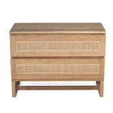 Clover Bedside American Oak Table - 0.9m